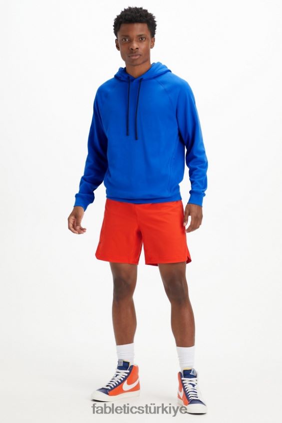 tr Fabletics erkekler hafif go-to kapüşonlu yarış mavisi 40R06B3665