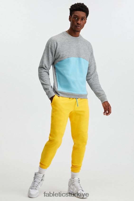 tr Fabletics erkekler mürettebata özel sürüm orta gri htr 40R06B3705