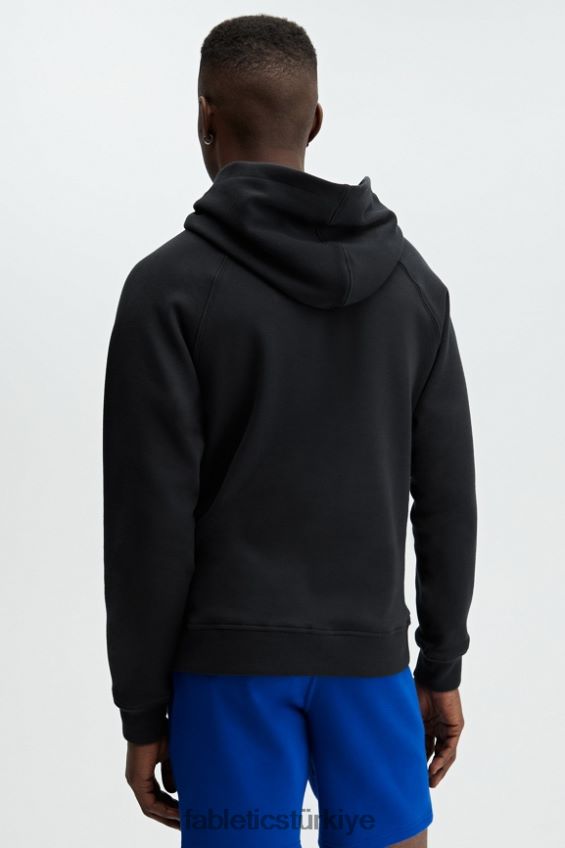 tr Fabletics erkekler oyun sonrası kapşonlu siyah 40R06B3722