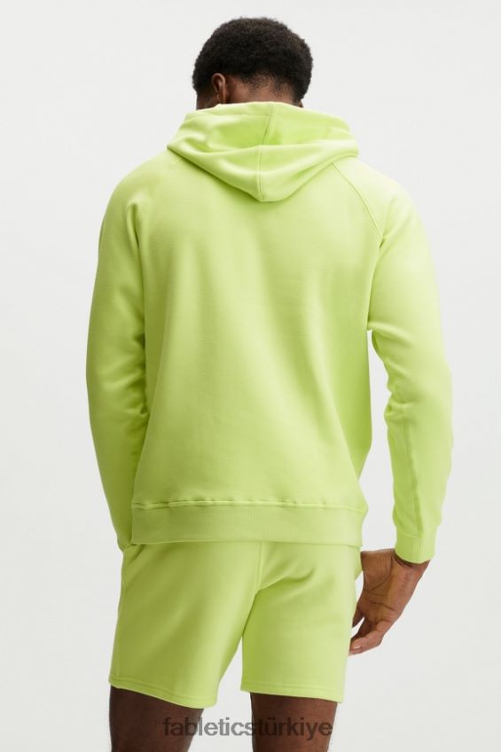tr Fabletics erkekler oyun sonrası kapşonlu solmuş kireç 40R06B3724