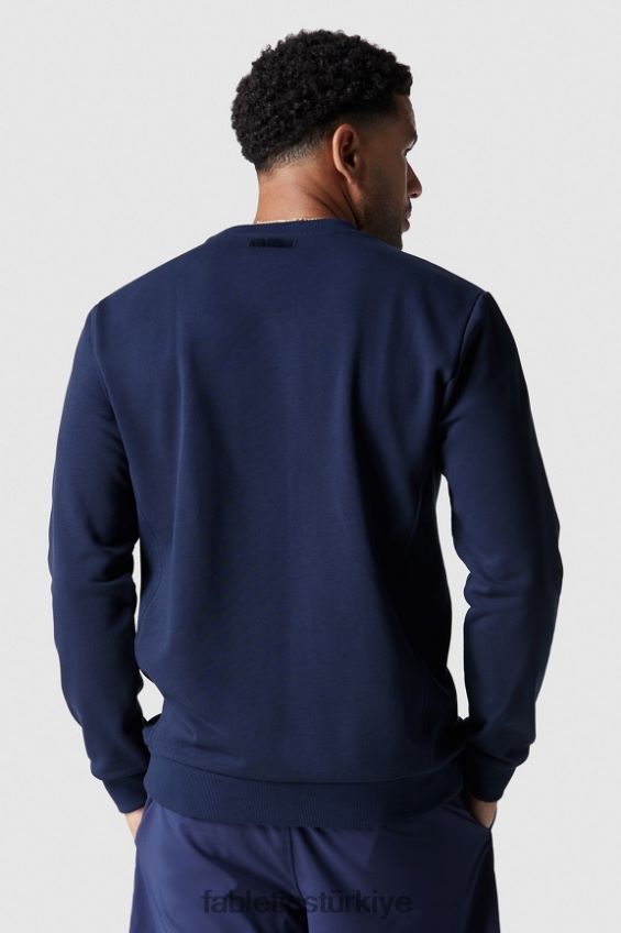 tr Fabletics erkekler saha ekibi donanma yansıtıcı nokta logosu 40R06B3717