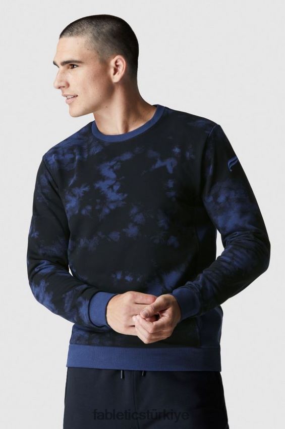 tr Fabletics erkekler saha ekibi stratus mavi emb logo 40R06B3718