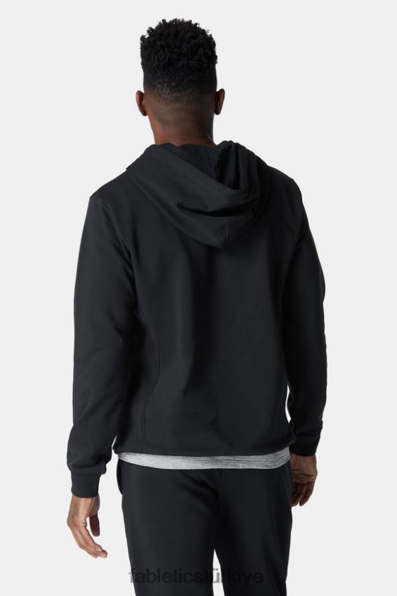 tr Fabletics erkekler saha kenarı grafik kapüşonlu Boz 40R06B3731