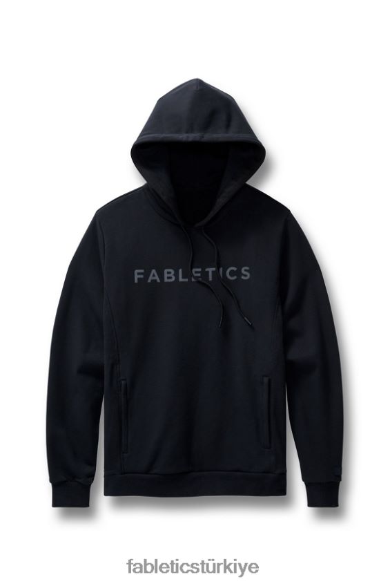 tr Fabletics erkekler saha kenarı grafik kapüşonlu Boz 40R06B3731