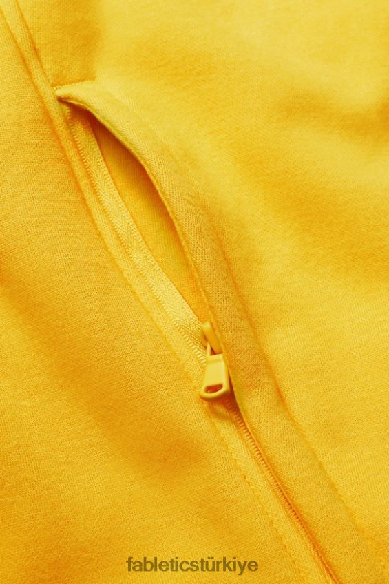 tr Fabletics erkekler tam boy fermuarlı kapüşonlu eski sarı 40R06B3708