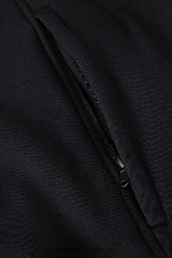 tr Fabletics erkekler vazgeçilmez kapüşonlu 190 siyah kolaj 40R06B3673