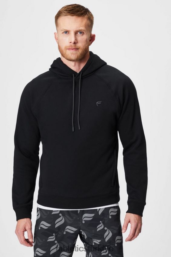 tr Fabletics erkekler vazgeçilmez kapüşonlu 190 siyah la 40R06B3674