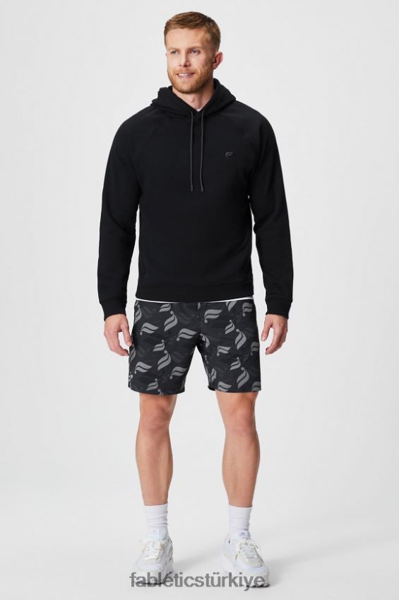 tr Fabletics erkekler vazgeçilmez kapüşonlu 190 siyah la 40R06B3674