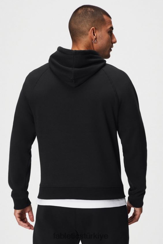 tr Fabletics erkekler vazgeçilmez kapüşonlu 191 dünya çapında siyah 40R06B3679
