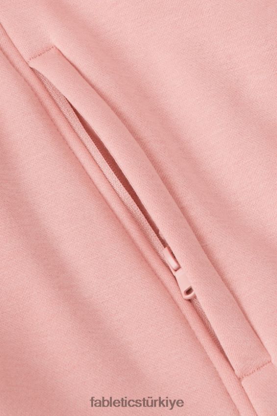 tr Fabletics erkekler vazgeçilmez kapüşonlu 191 pembe arduvaz/adrenalin kırmızısı 40R06B3678