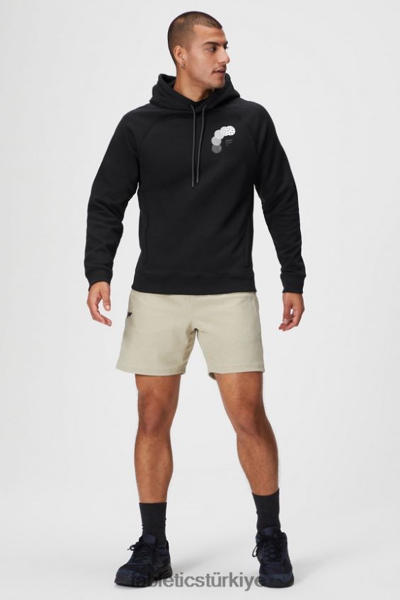 tr Fabletics erkekler vazgeçilmez kapüşonlu 191 siyah pb yuvarlak 40R06B3677