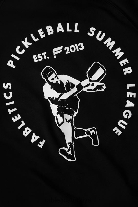 tr Fabletics erkekler vazgeçilmez kapüşonlu 191 siyah pb yuvarlak 40R06B3677