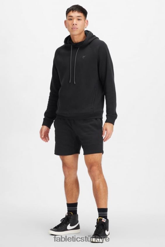 tr Fabletics erkekler vazgeçilmez kapüşonlu 192 siyah 40R06B3686