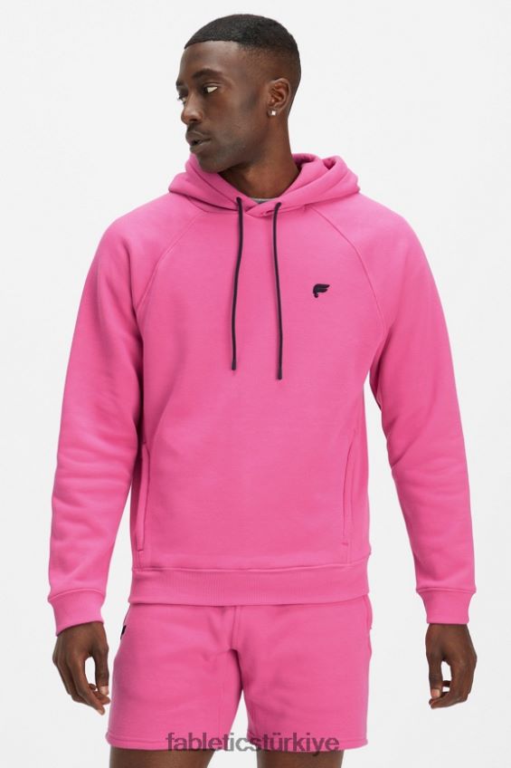 tr Fabletics erkekler vazgeçilmez kapüşonlu 193 vahşi pembe 40R06B3690