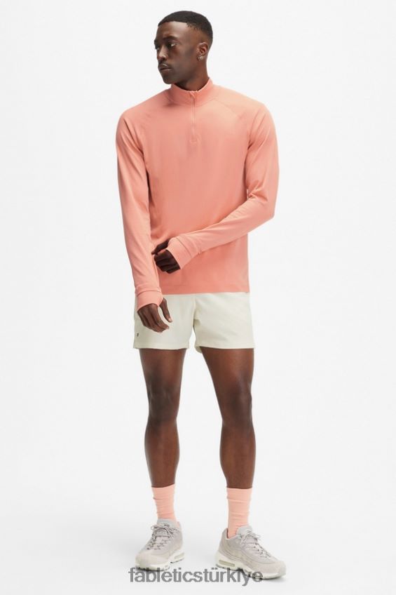 tr Fabletics erkekler eğitim günü 1/4 zip Toskana kili patladı 40R06B3600