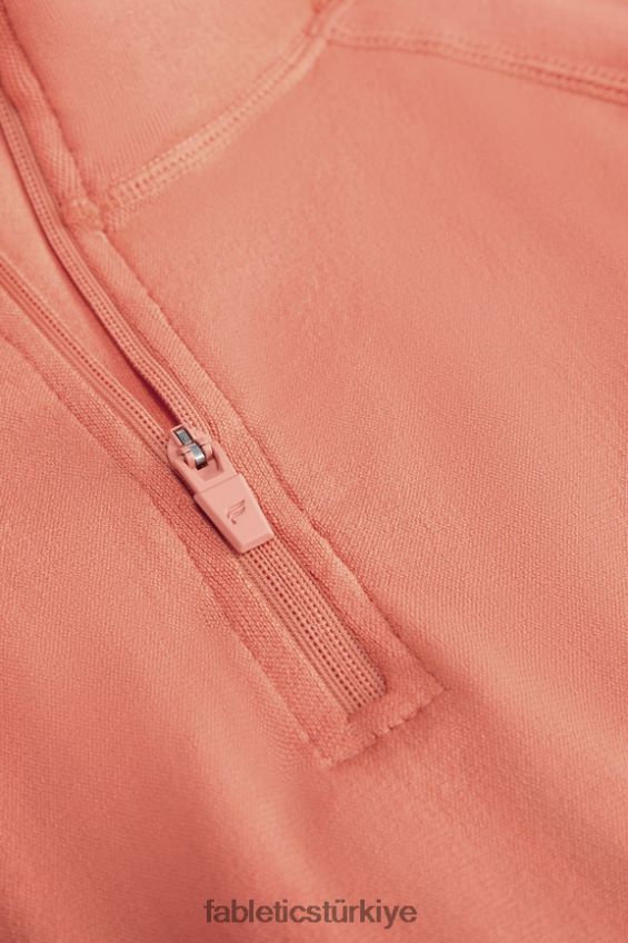 tr Fabletics erkekler eğitim günü 1/4 zip kumtaşı kili 40R06B3601