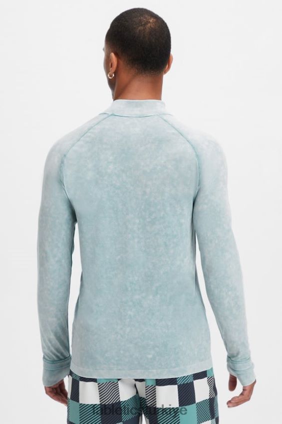 tr Fabletics erkekler eğitim günü 1/4 zip yıkanmış kutup dalgası 40R06B3594