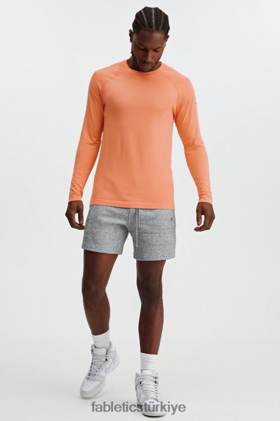 tr Fabletics erkekler eğitim günü uzun kollu tişört taze kayısı 40R06B3572