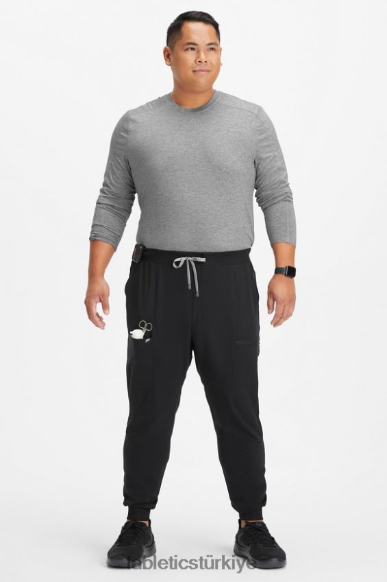 tr Fabletics erkekler günlük uzun kollu iç çamaşır melanj grisi 40R06B3590