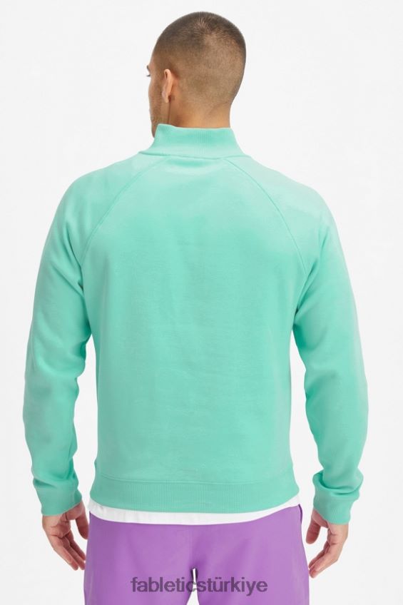 tr Fabletics erkekler go-to 1/4 zip 187 nane sisi 40R06B3608