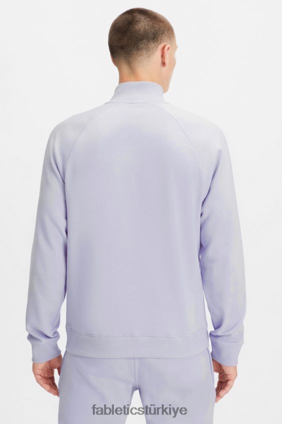 tr Fabletics erkekler go-to 1/4 zip 189 leylak buğusu 40R06B3618