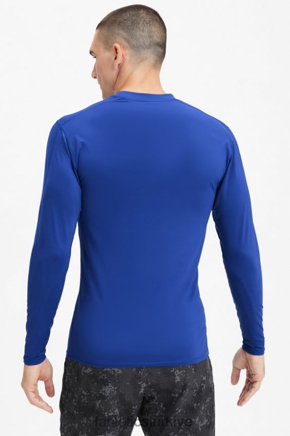 tr Fabletics erkekler taban katmanı tee\'dir fransız mavisi 40R06B3620