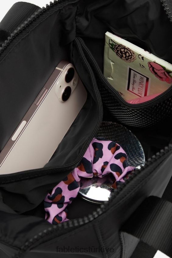 tr Fabletics kadınlar mini kavrama spor kıyafeti siyah 40R06B2928