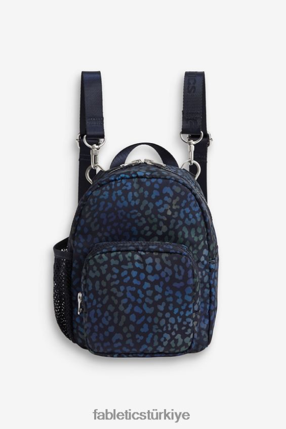 tr Fabletics kadınlar mini spor sırt çantası ısı haritası leopar/derin donanma 40R06B2921