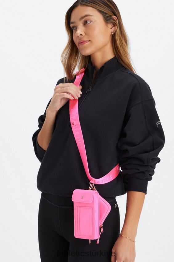 tr Fabletics kadınlar modüler çapraz askı elektrikli gül 40R06B2922