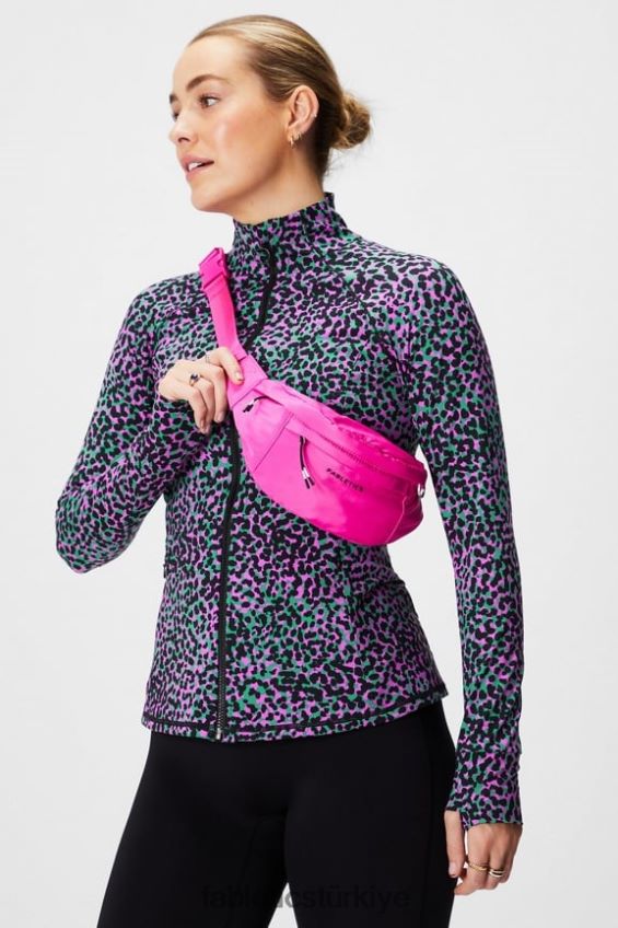 tr Fabletics kadınlar modüler bel çantası pembe kaçış 40R06B2919