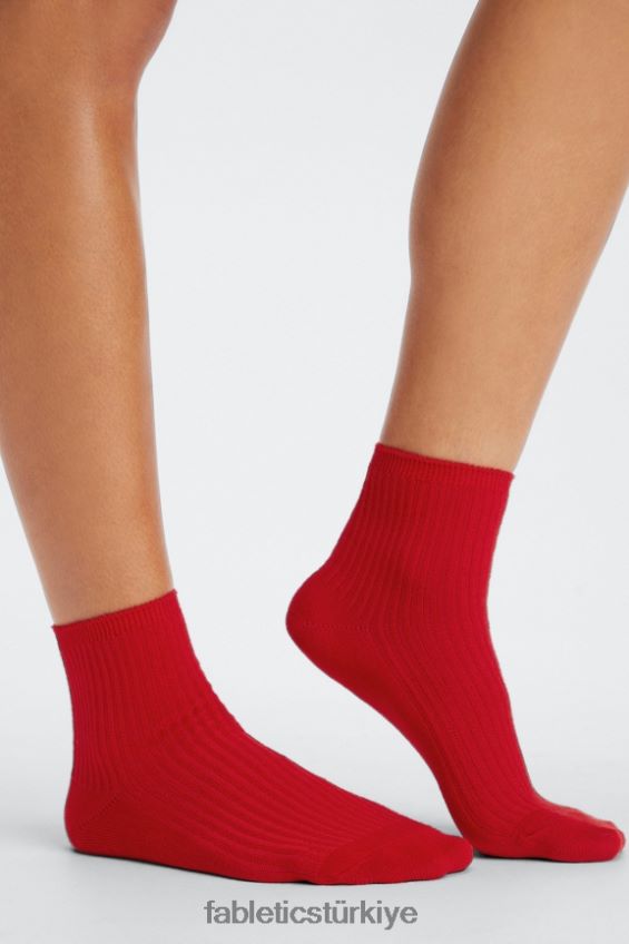 tr Fabletics kadınlar 3\'lü bulut dikişsiz çorap 4\" ak balıkçıl/kiraz/siyah 40R06B3000