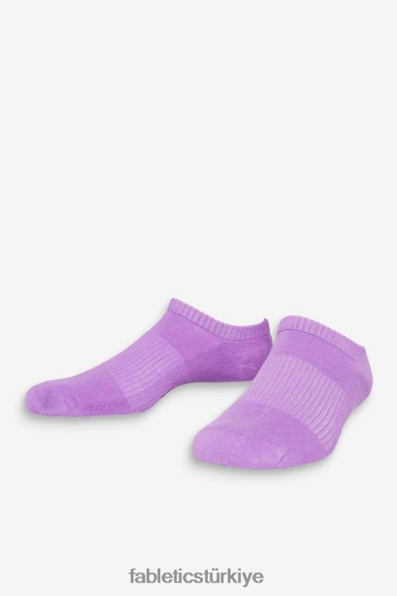 tr Fabletics kadınlar günlük ayak bileği çorabı leylak rengi duman 40R06B2977