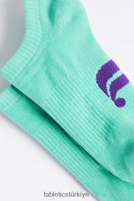 tr Fabletics kadınlar günlük ayak bileği çorabı nane sisi 40R06B2976