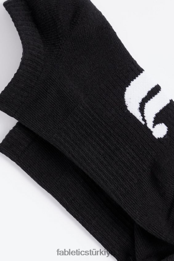 tr Fabletics kadınlar günlük ayak bileği çorabı siyah 40R06B2974