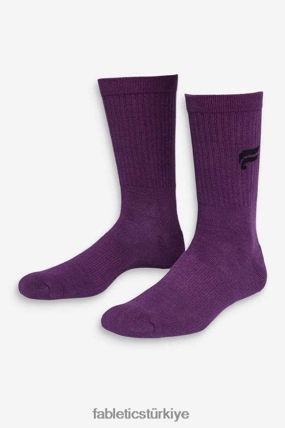 tr Fabletics kadınlar günlük mürettebat çorabı sıcak şarap 40R06B2970