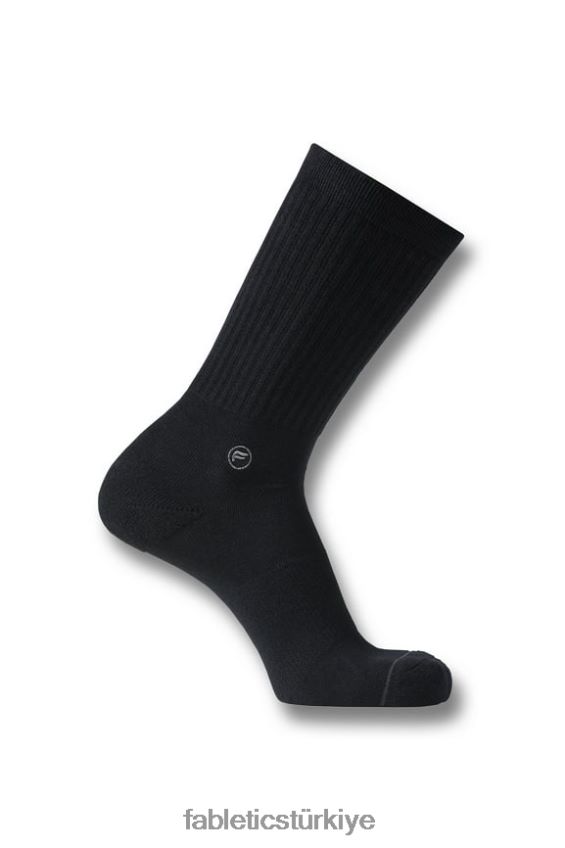 tr Fabletics kadınlar günlük mürettebat çorabı siyah 40R06B2972