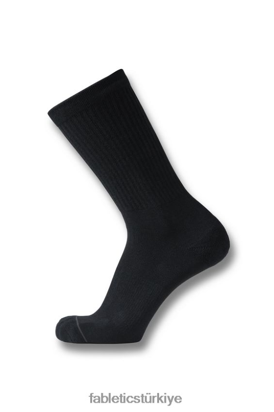 tr Fabletics kadınlar günlük mürettebat çorabı siyah 40R06B2972