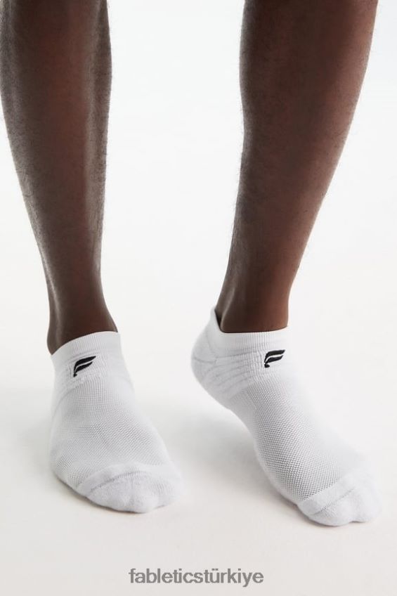 tr Fabletics kadınlar performans ayak bileği çorabı klasik beyaz 40R06B2979