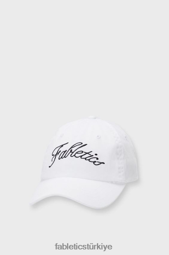 tr Fabletics kadınlar baba şapkası klasik beyaz 40R06B3009