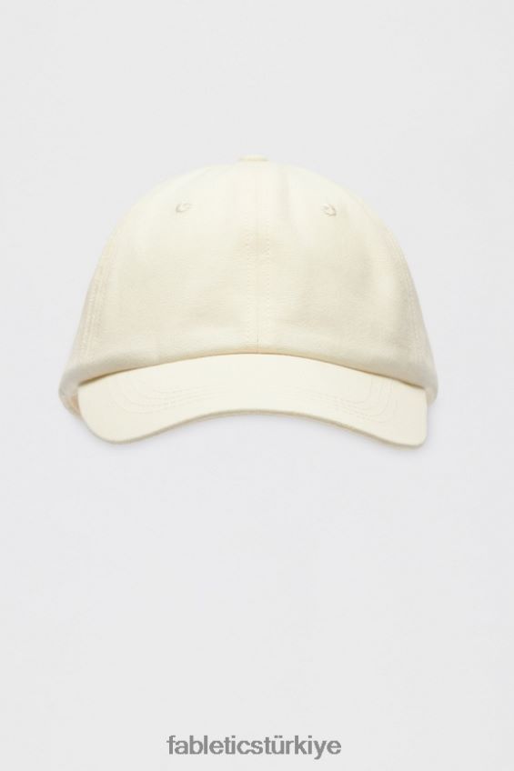 tr Fabletics kadınlar baba pamuklu kasket ak balıkçıl 40R06B3028