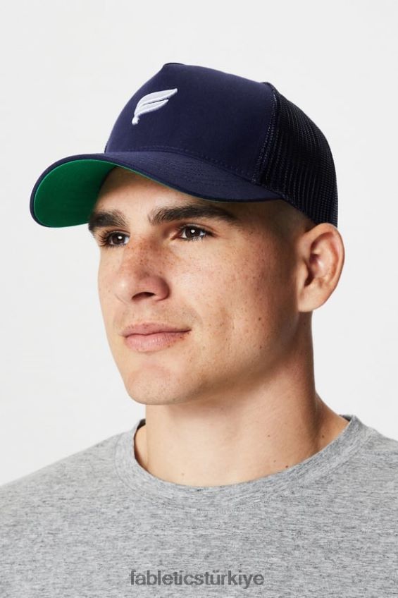 tr Fabletics kadınlar kamyon şoförü şapkası derin donanma 40R06B3012