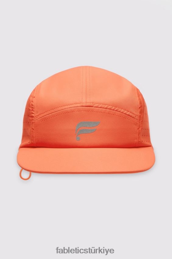 tr Fabletics kadınlar performans 5 panelli şapka portakal nektarı 40R06B3029