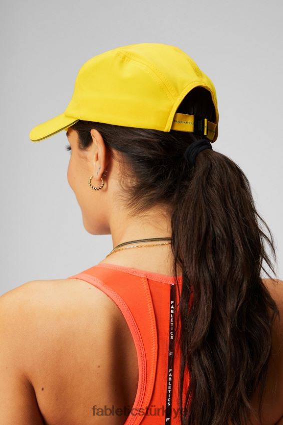 tr Fabletics kadınlar temel şapka günbatımı sarısı 40R06B3016