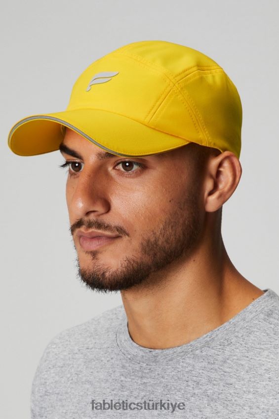 tr Fabletics kadınlar temel şapka günbatımı sarısı 40R06B3016