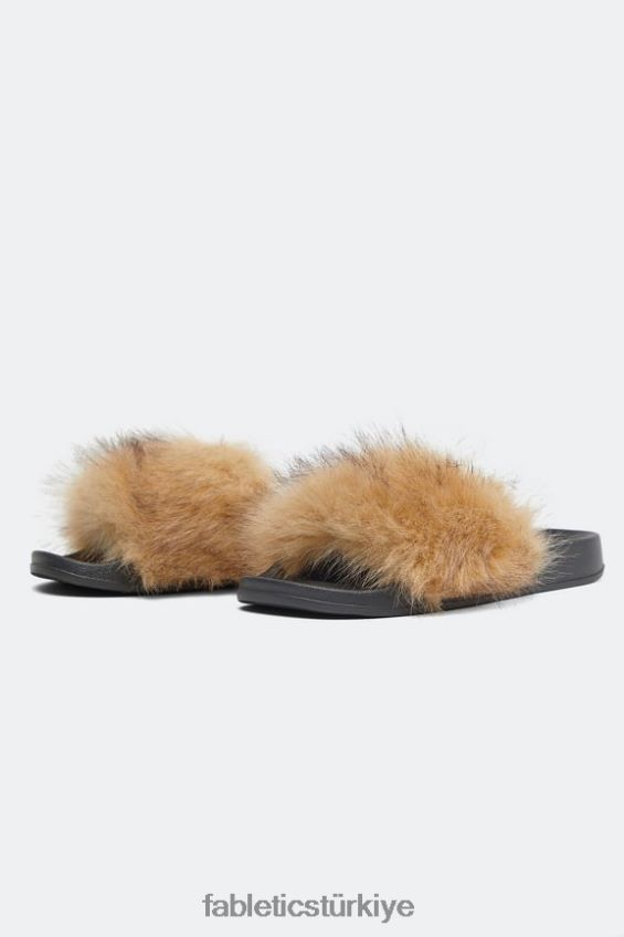 tr Fabletics kadınlar kürk slip-on siyah/çoklu 40R06B2945