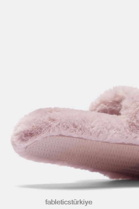 tr Fabletics kadınlar kürk terlik leylak rengi 40R06B2952