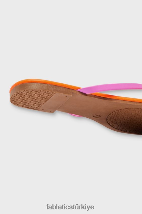 tr Fabletics kadınlar slip-on sandalet pembe kaçış/açık turuncu 40R06B2934
