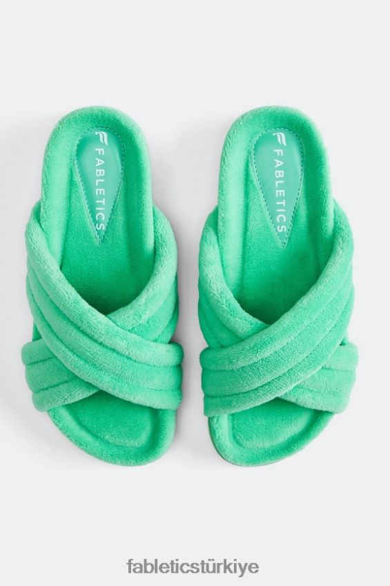 tr Fabletics kadınlar terry çapraz kaydırak tropikal su 40R06B2959