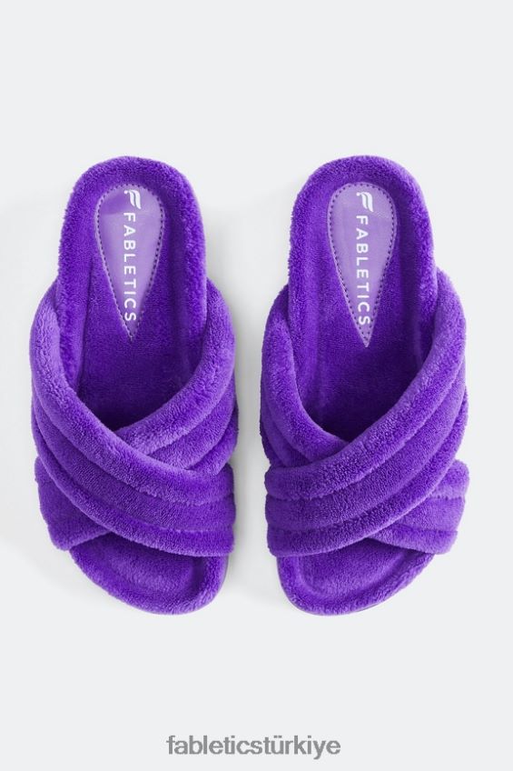 tr Fabletics kadınlar terry çapraz kaydırak vahşi salkım 40R06B2961