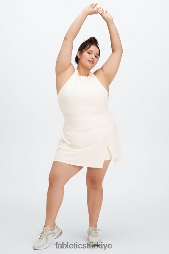 tr Fabletics kadınlar cepli skort beyaz güvercin/safari 40R06B641